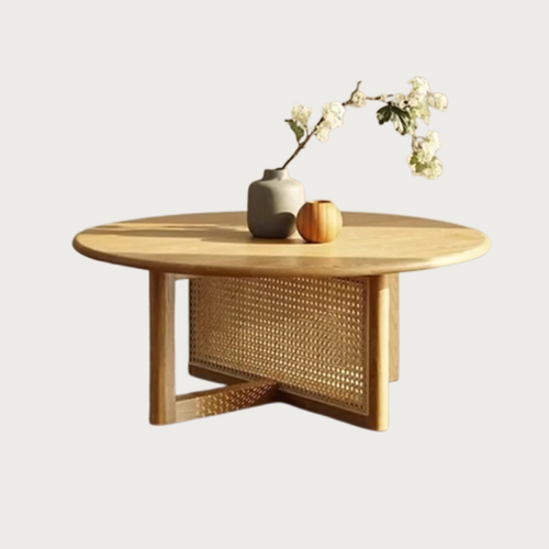 RATTAN COFFEE TABLE