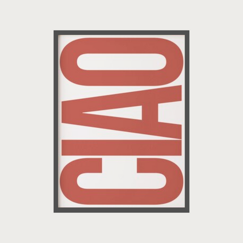 CIAO POSTER