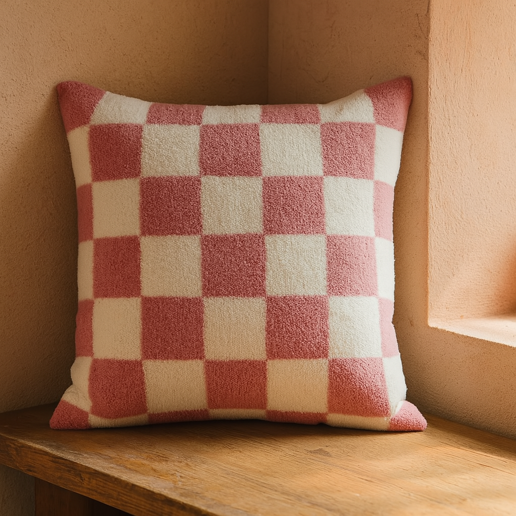 CHECKERED PILLOWCASE