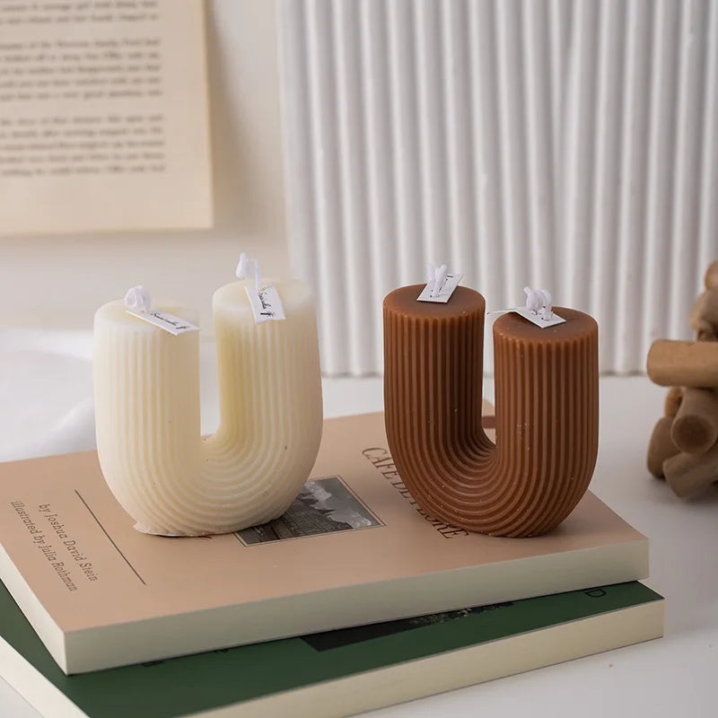 U SHAPED CANDLE