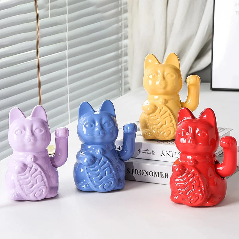 CERAMIC LUCKY CAT