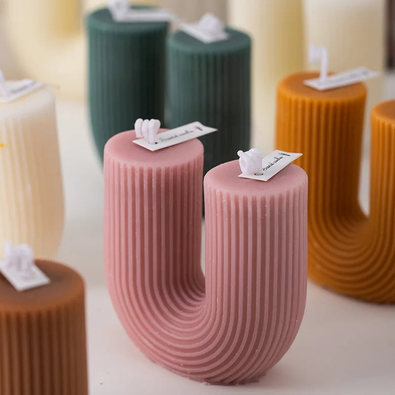 U SHAPED CANDLE
