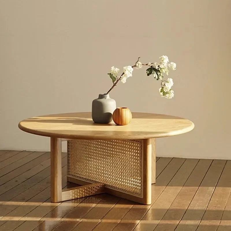 RATTAN COFFEE TABLE