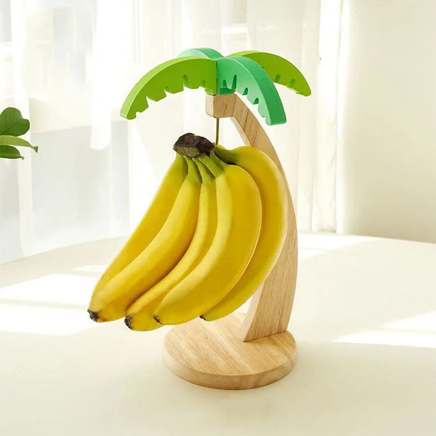 WOODEN BANANA HOLDER