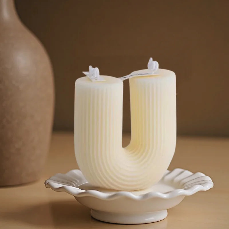 U SHAPED CANDLE