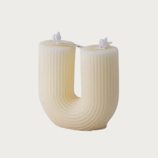 U SHAPED CANDLE