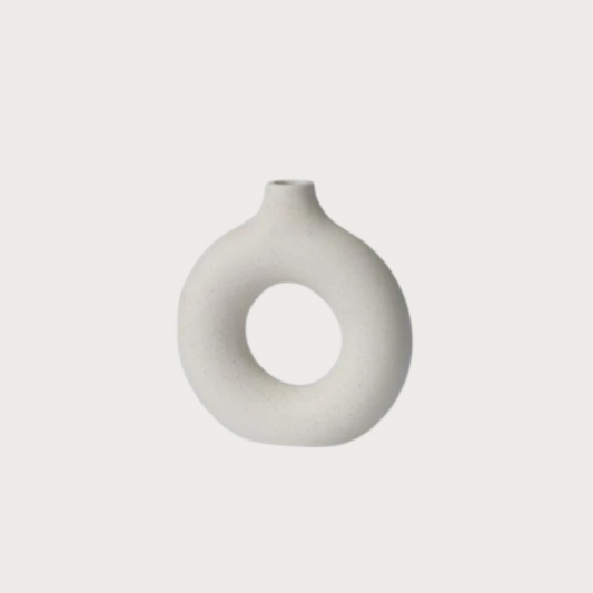 OVAL CERAMIC VASE