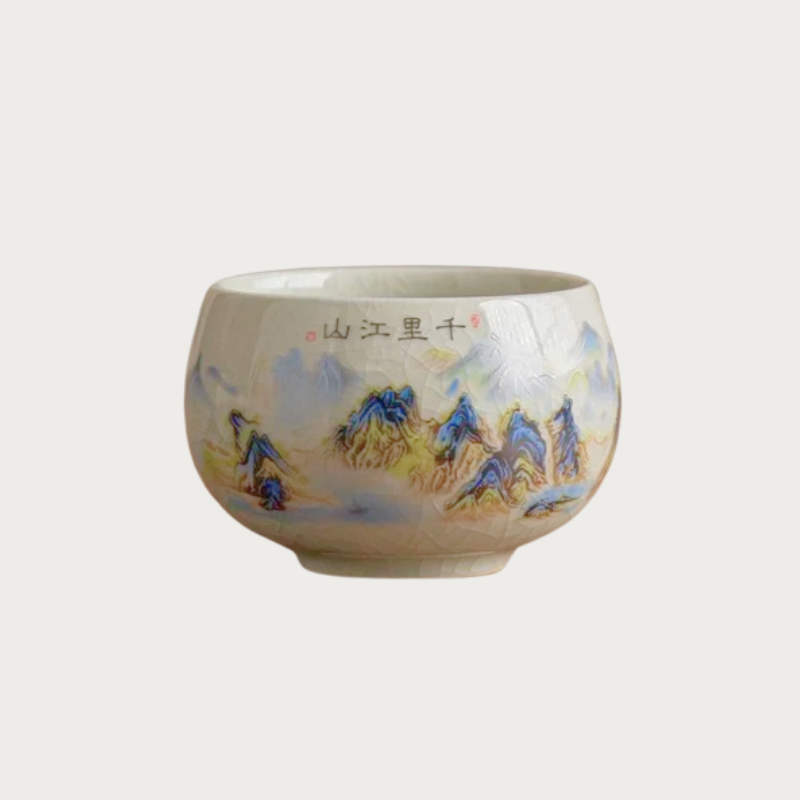 ICE CRACK TEA CUP
