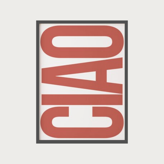 CIAO POSTER