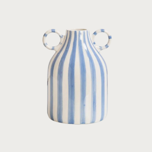 DOUBLE EAR CERAMIC VASE