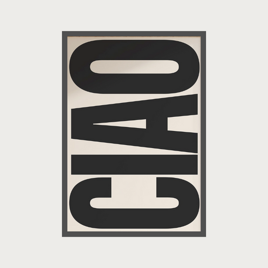 CIAO POSTER