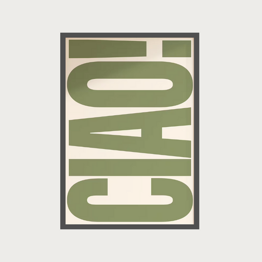 CIAO POSTER