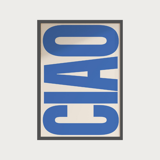 CIAO POSTER