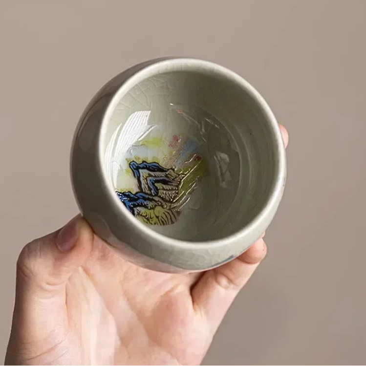 ICE CRACK TEA CUP