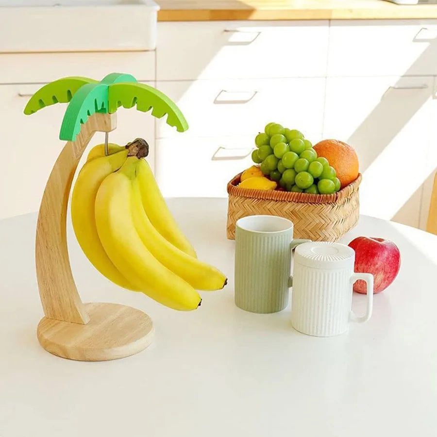 WOODEN BANANA HOLDER